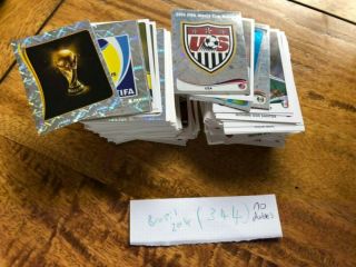 Panini Brazil 2014 World Cup - 344 Stickers (no Doulbles)
