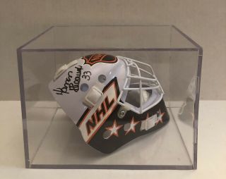 Manon RhÉaume Nhl Signed Mini Goalie Helmet Tampa Bay Lightning 1992 - 1993 Rare