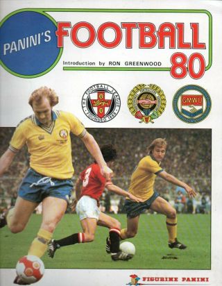 Empty & Panini Football 80 Album
