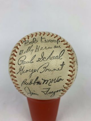 1967 California Angels Stamped Autographs Team Baseball Autographs