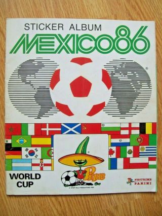 Panini Mexico 86 World Cup Album,  1986