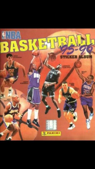 Rare Panini NBA Basketball 1995/96 Loose Sticker Set For Album Book 99 Complete 2