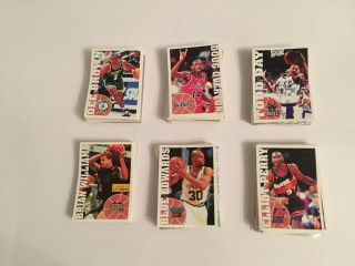 Rare Panini NBA Basketball 1995/96 Loose Sticker Set For Album Book 99 Complete 5