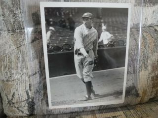 3 Type 1 baseball photos of NY Yankees Tony Lazzeri,  Herb Pennock,  Pat Bengough 2