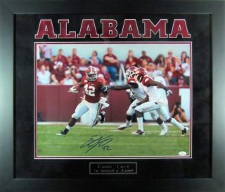 Eddie Lacy Autographed Alabama 20x16 Photo Professionally Framed