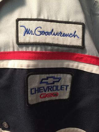 GM Mr.  Goodwrench Shirt Autographed by Dale Earnhart 1988 2