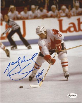 Marcel Dionne Team Canada Autographed Signed 8x10 Photograph (jsa)