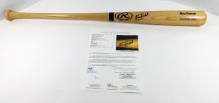 Kirby Puckett Signed Rawlings Big Stick Baseball Bat Jsa Auto Da431
