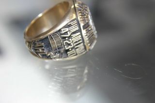 AHL Calder Cup Championshp Ring Philadelphia Phantoms 1998 10K Gold w/DIAMONDS 5