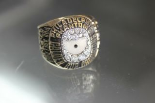 AHL Calder Cup Championshp Ring Philadelphia Phantoms 1998 10K Gold w/DIAMONDS 6