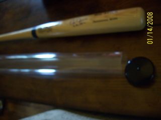 Chris Chambliss Signed Autograph Full Size Baseball Bat Leaf Authentics Yankees 6