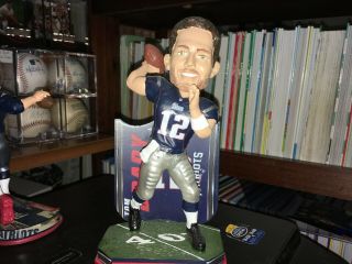 Tom Brady England Patriots Forever Legends Of Field Bobblehead Doll