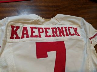 Colin kaepernick Jersey Game Issued Worn 2013 49ers 10