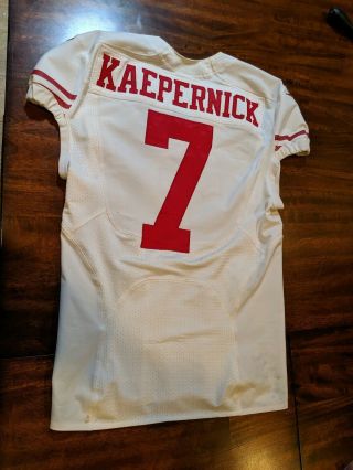Colin Kaepernick Jersey Game Issued Worn 2013 49ers