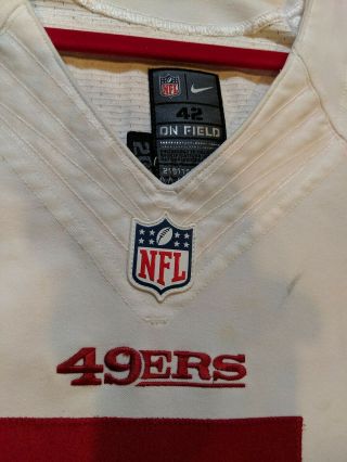 Colin kaepernick Jersey Game Issued Worn 2013 49ers 6