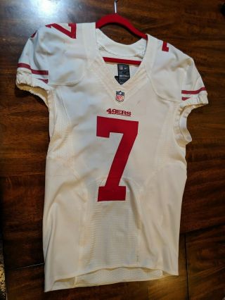Colin kaepernick Jersey Game Issued Worn 2013 49ers 7