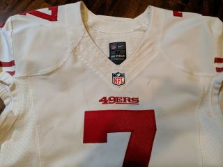 Colin kaepernick Jersey Game Issued Worn 2013 49ers 8