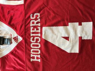 Indiana University Hoosiers Adidas 4 Youth Size XL Boys Football Jersey 4