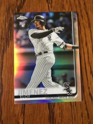 2019 Topps Chrome Refractor Rookie Card Chicago White Sox Eloy Jimenez 202