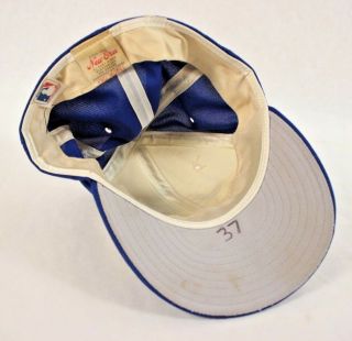 1983 - 84 Dave Stieb Game Worn Toronto Blue Jays Baseball Cap Memorabilia 8