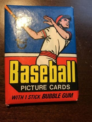 1977 Topps Baseball Wax Pack