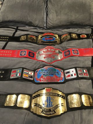 Real Wrestling Belts