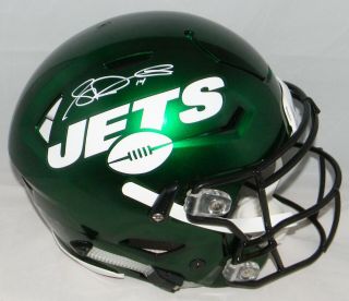 Sam Darnold Signed York Jets Full Size Authentic Speedflex Helmet Beckett