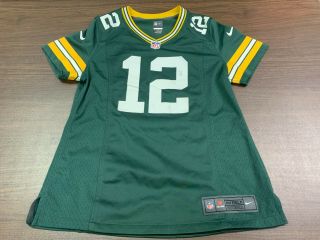 Aaron Rodgers Green Bay Packers Women’s Nike Nfl Football Jersey - Medium