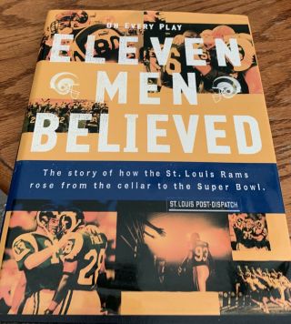 Eleven Men Believed,  Signed By Orlando Pace 1976