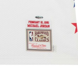 Michael Jordan Signed Autographed 1985 Mitchell & Ness All - Star Jersey Bulls UDA 3