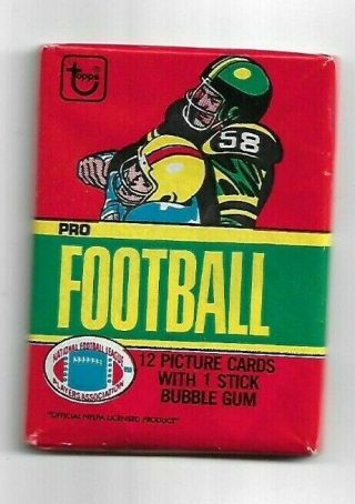 1980 Topps Fb Wax Pack.  Possible Phil Simms Rc.