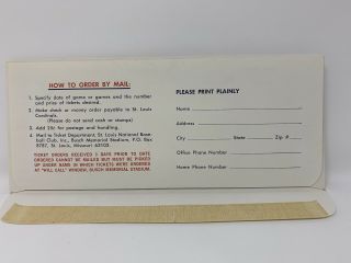 1968 World Series Game 7 Full Ticket & All Paperwork Cardinals Vs Tigers 4