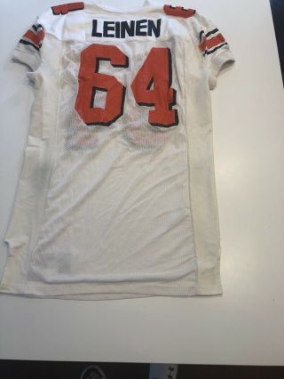 Game Worn Oklahoma State Cowboys Football Jersey 64 Size 54 3