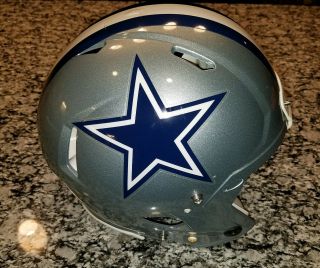 Riddell Speed Dallas Cowboys Brice Butler Game Worn Helmet