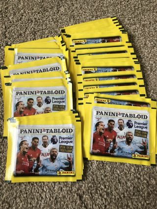 Panini Tabloid 2019 Football Premier League Stickers - X50 Packs