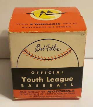 Bob Fellet Official Youth League Baseball Wilson Sporting Goods