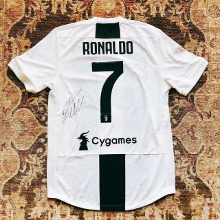 Juventus Match Issued Cristiano Ronaldo Signed Shirt