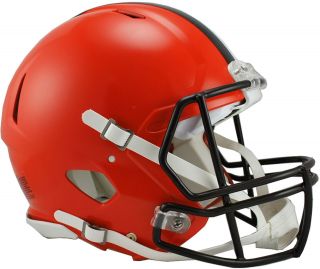 Cleveland Browns Revolution Speed Full - Size Authentic Football Helmet - Fanatics