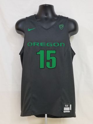 2015 - 2016 Oregon Ducks Team Issued Basketball Jersey Men 