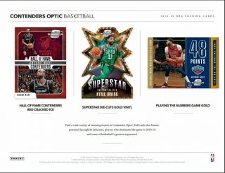 Paul Pierce Boston Celtics 2018/19 Contenders Optic 2X CASE Break 40x BOXES 4