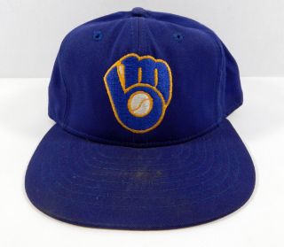 Milwaukee Brewers Ted Simmons 23 Game Blue Hat