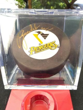 Rick Tocchet Pittsburgh Penguins Autographed Puck