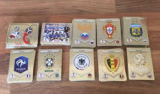 Panini World Cup 2018 Stickers: Set Of All 50 Shiny/ Special Stickers