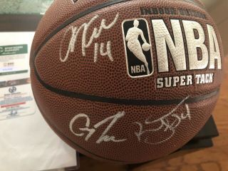 2015 - 16 Cleveland Cavaliers Lebron James Team Signed Spalding NBA Basketball JSA 5
