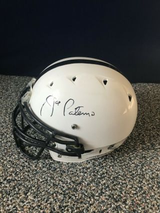 Authentic Joe Paterno Signed Penn State Full Size Football Helmet