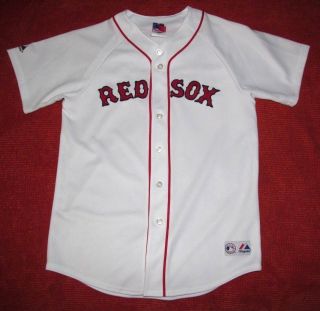 Boston Red Sox Kids Home White Majestic Jersey Boys Xl Youth Blank