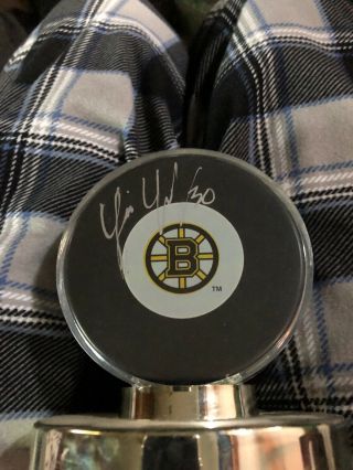 Tim Thomas Boston Bruins Signed Autographed Bruins Hockey Puck