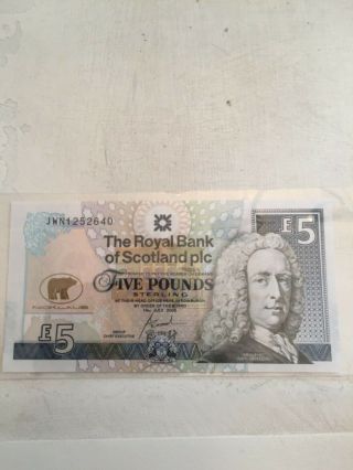 Jack Nicklaus 5 Pound Note The Royal Bank Of Scotland
