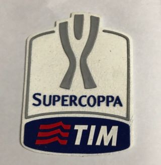 Lazio Juventus Toppa Patch Badge Maglia Calcio Supercoppa Tim Cup 2015 - 2016
