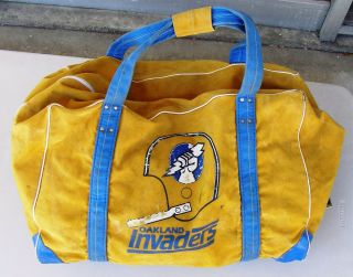Oakland Invaders Team Bag 1984/85,  Usfl
